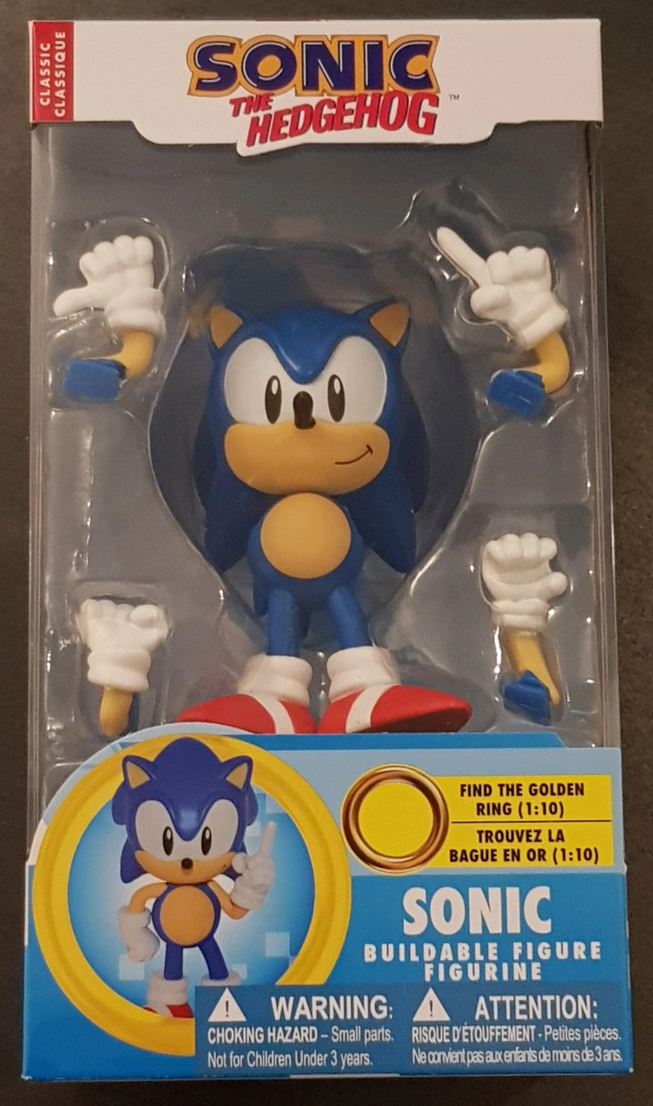 Sonic the Hedgehog Classic Buildable (5) Figure Set Tails Knuckles Amy Rose  Sega | Vinted