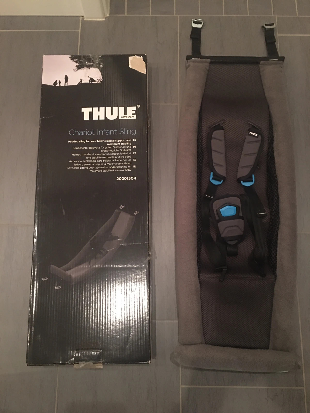 Thule Chariot Infant Sling Modell Nr. 20201504 neuwertig Vinted