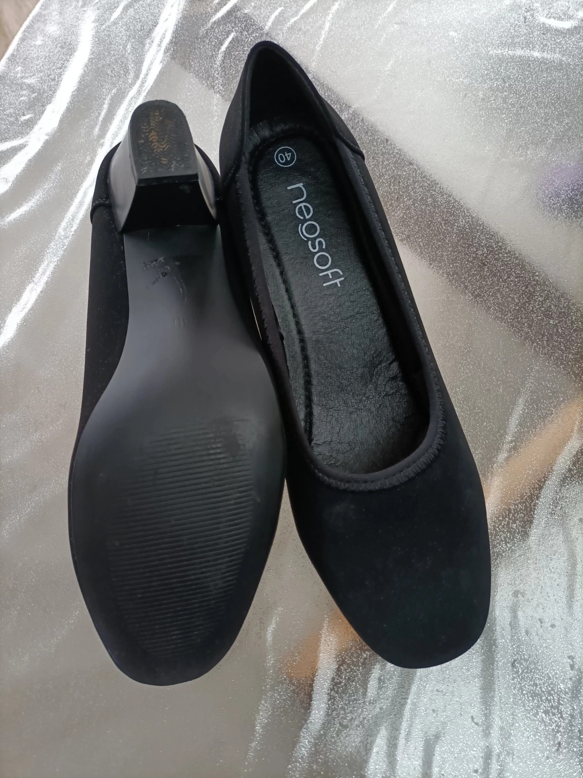 Chaussures femme noires confortables. Vinted