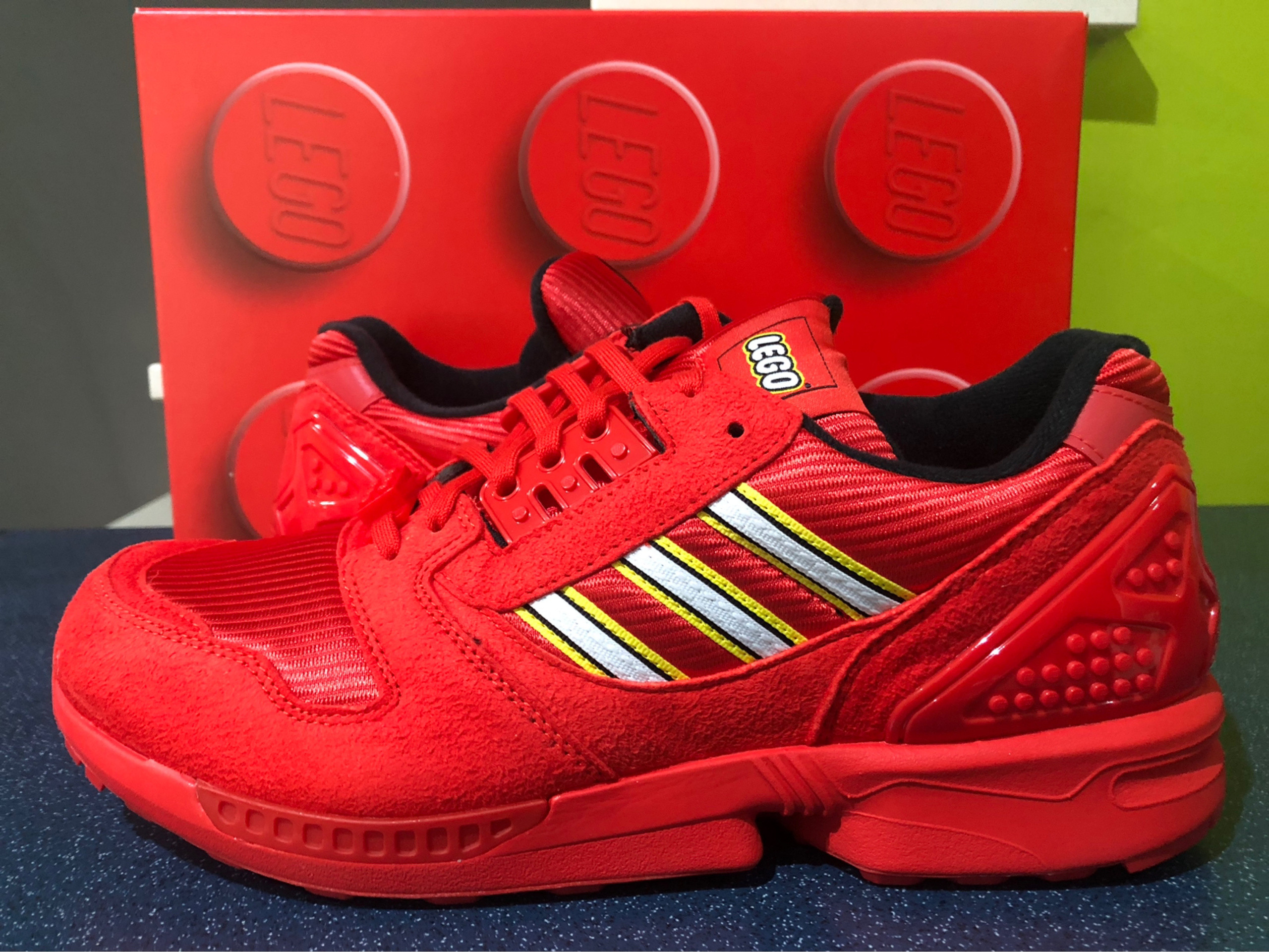 Adidas ZX 8000 Lego Red Vinted