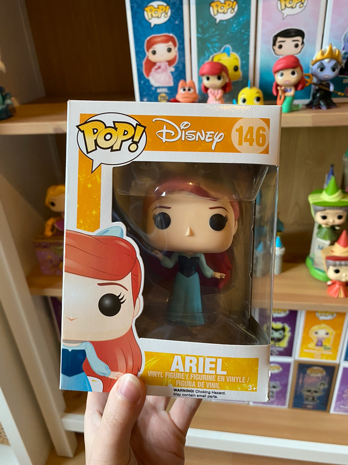 Funko POP-Figurines d'action Disney princesse Ariel, jouets en
