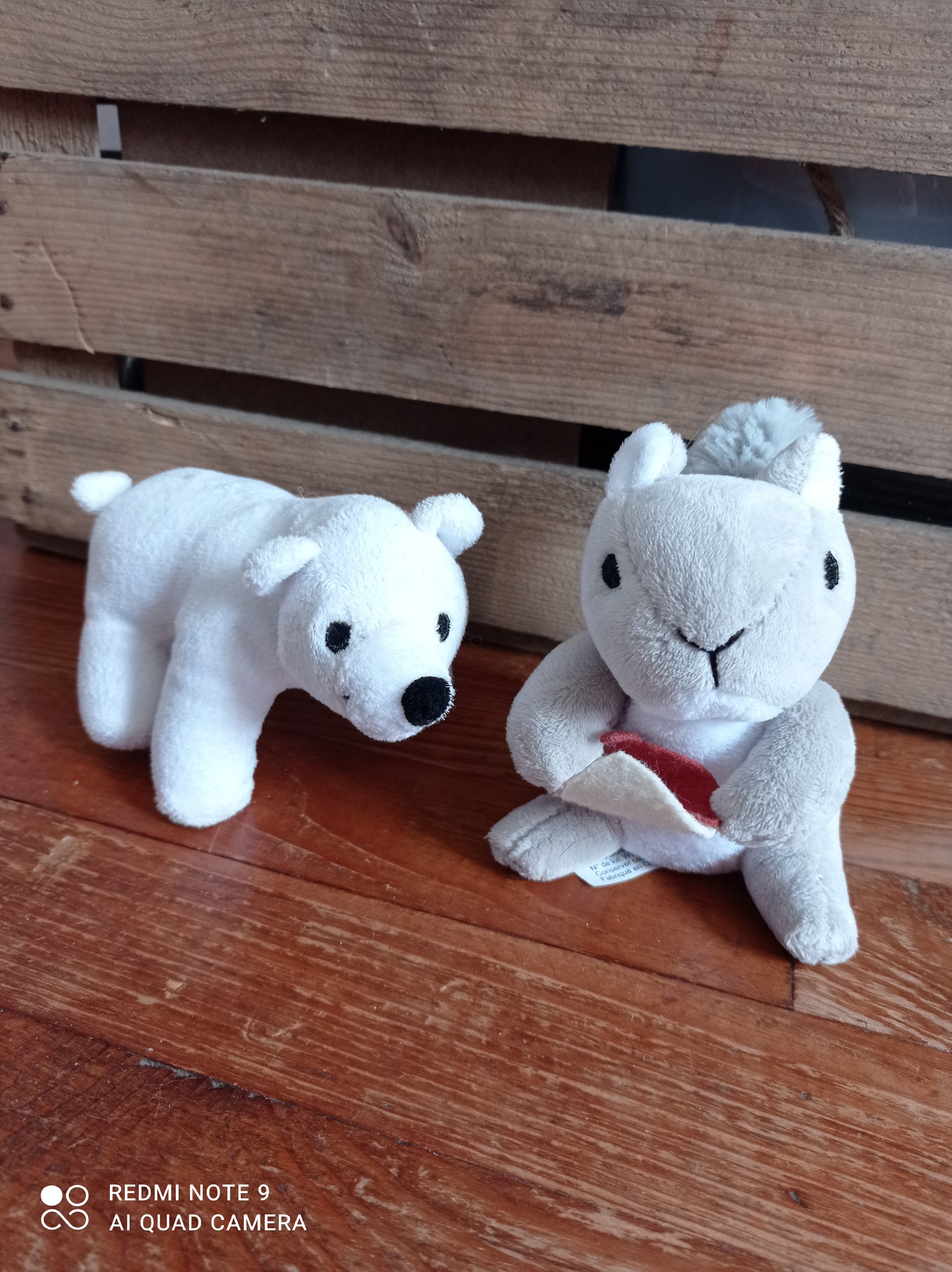 Petit peluche ours polaire blanc - Buffalo Grill