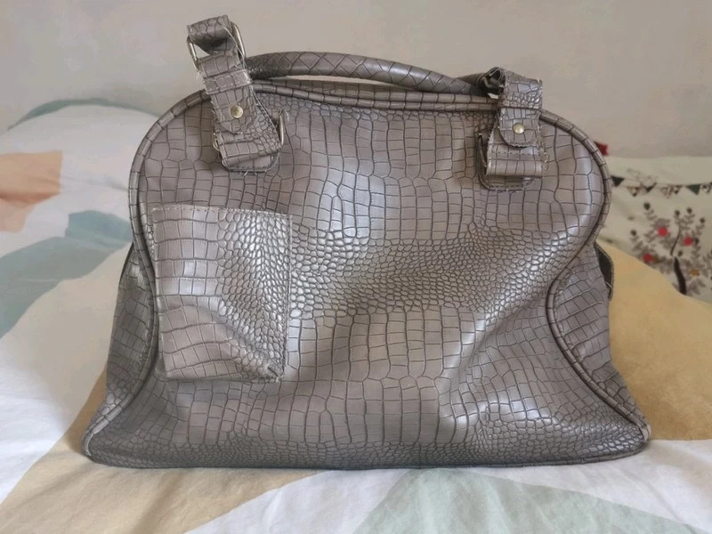 Sac langer croco bag en