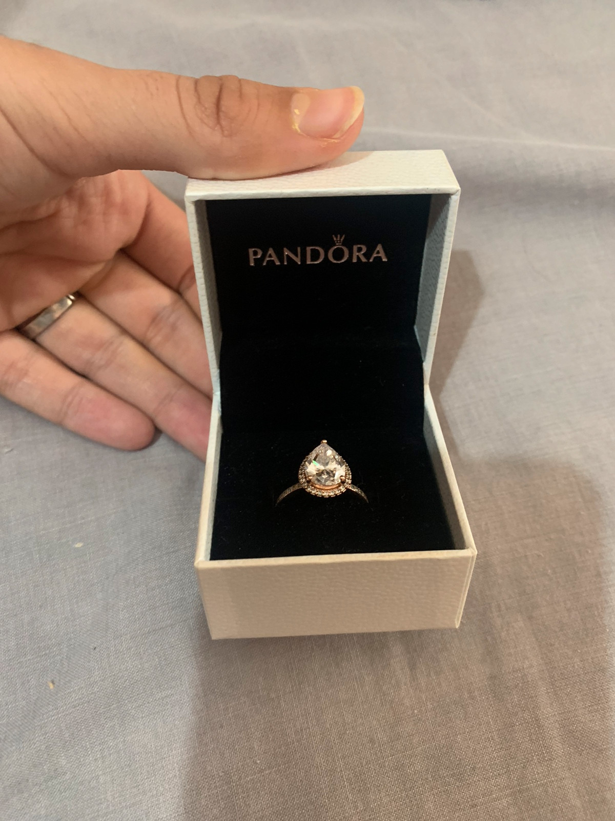 Anillo pandora l grima radiante Vinted