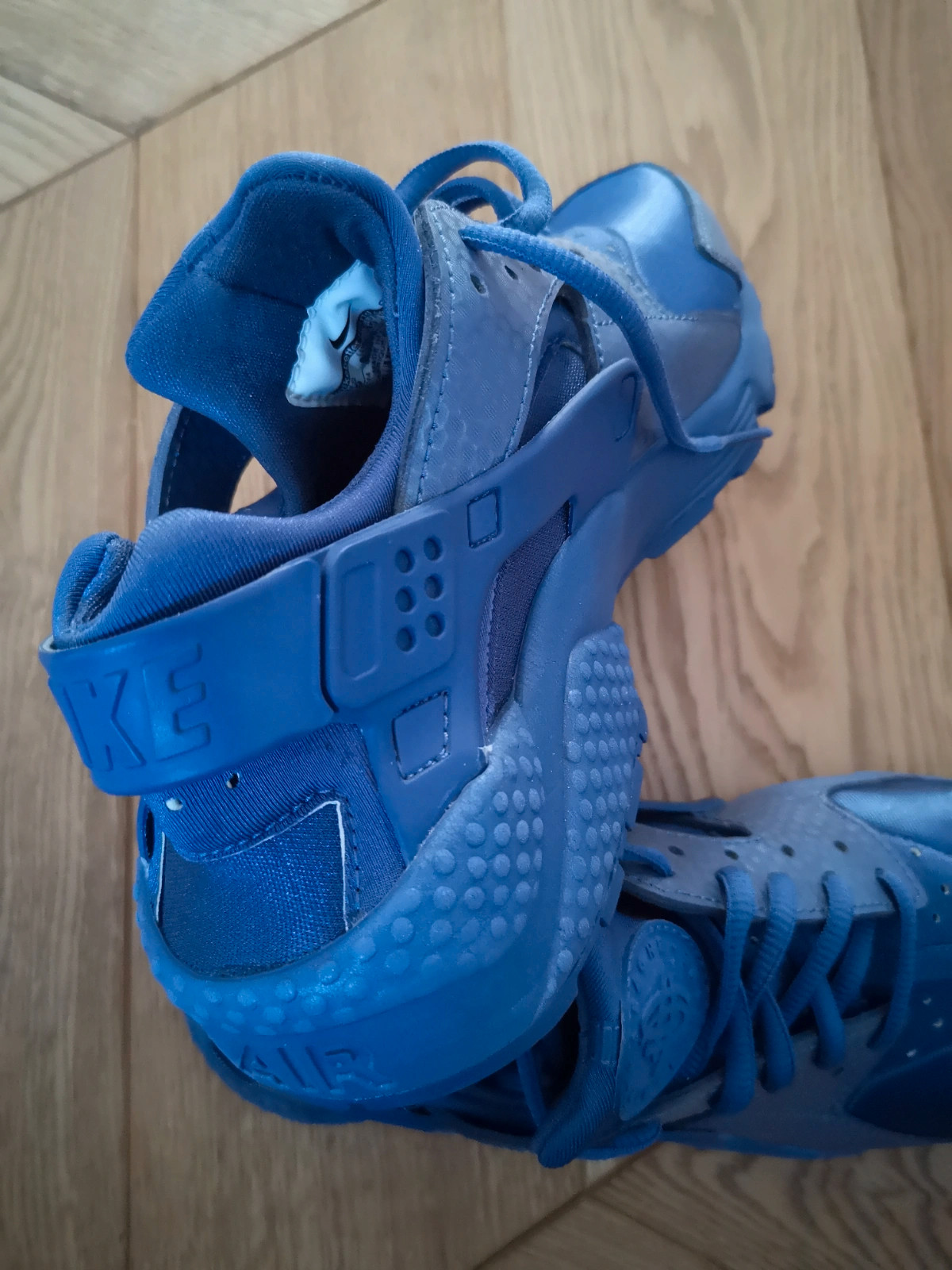 Nike huarache deals all blue