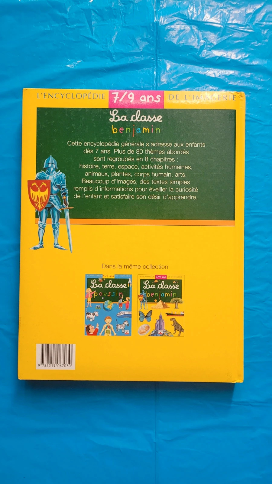 Livre enfants encyclopédie la classe Benjamin - Fleurus