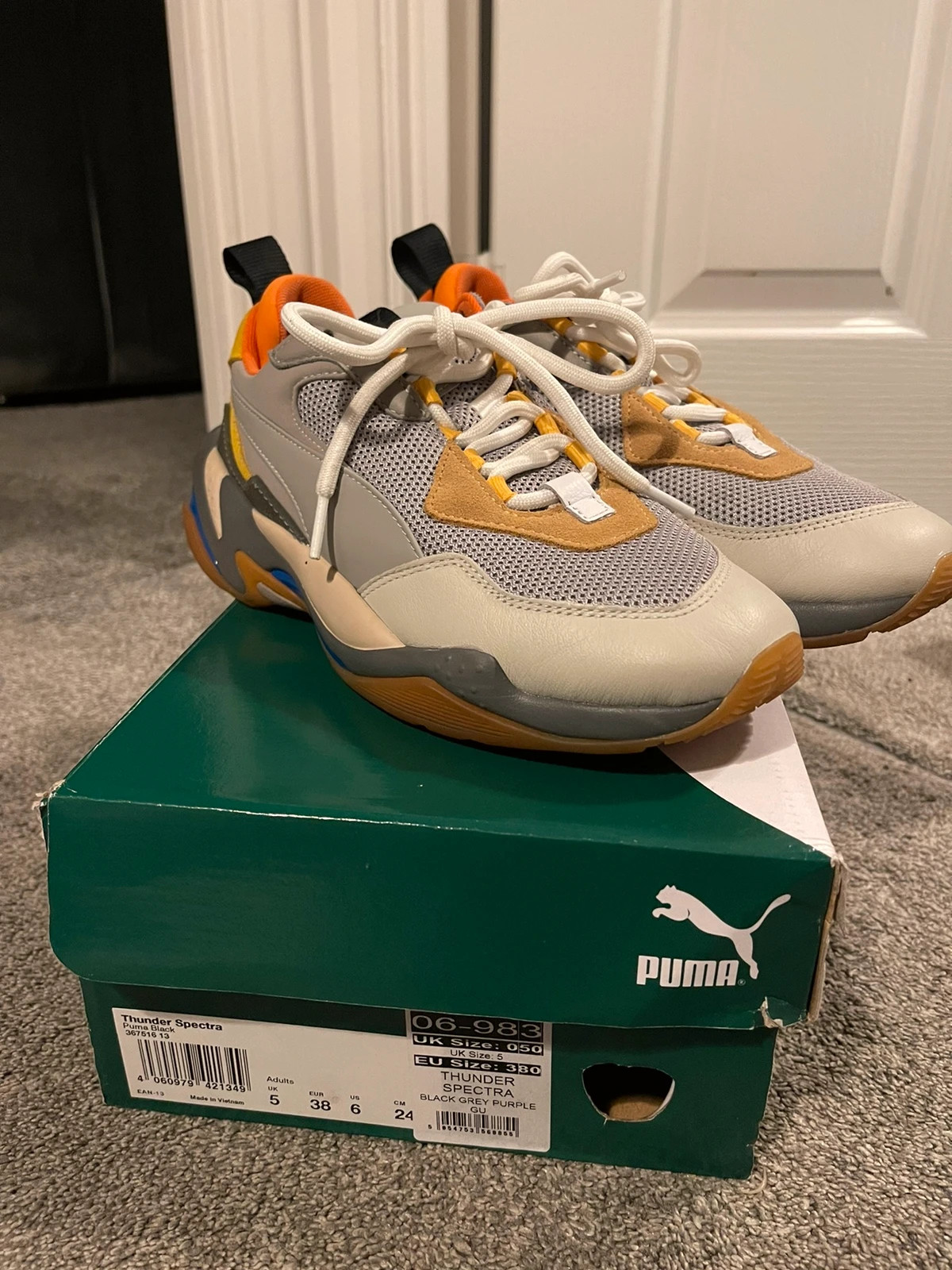 Puma thunder spectra mens purple sales