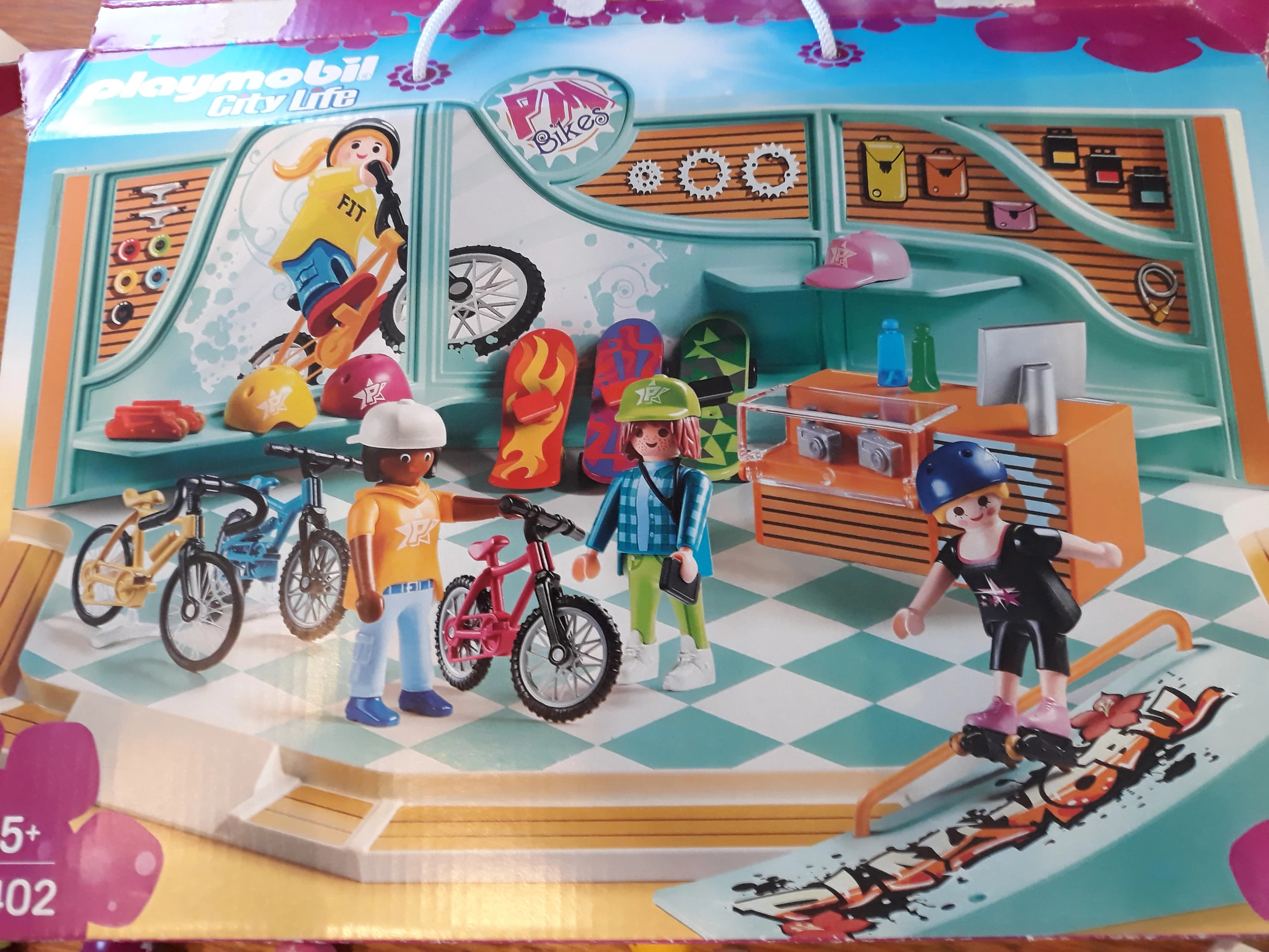 Playmobil Boutique de skate et vélos