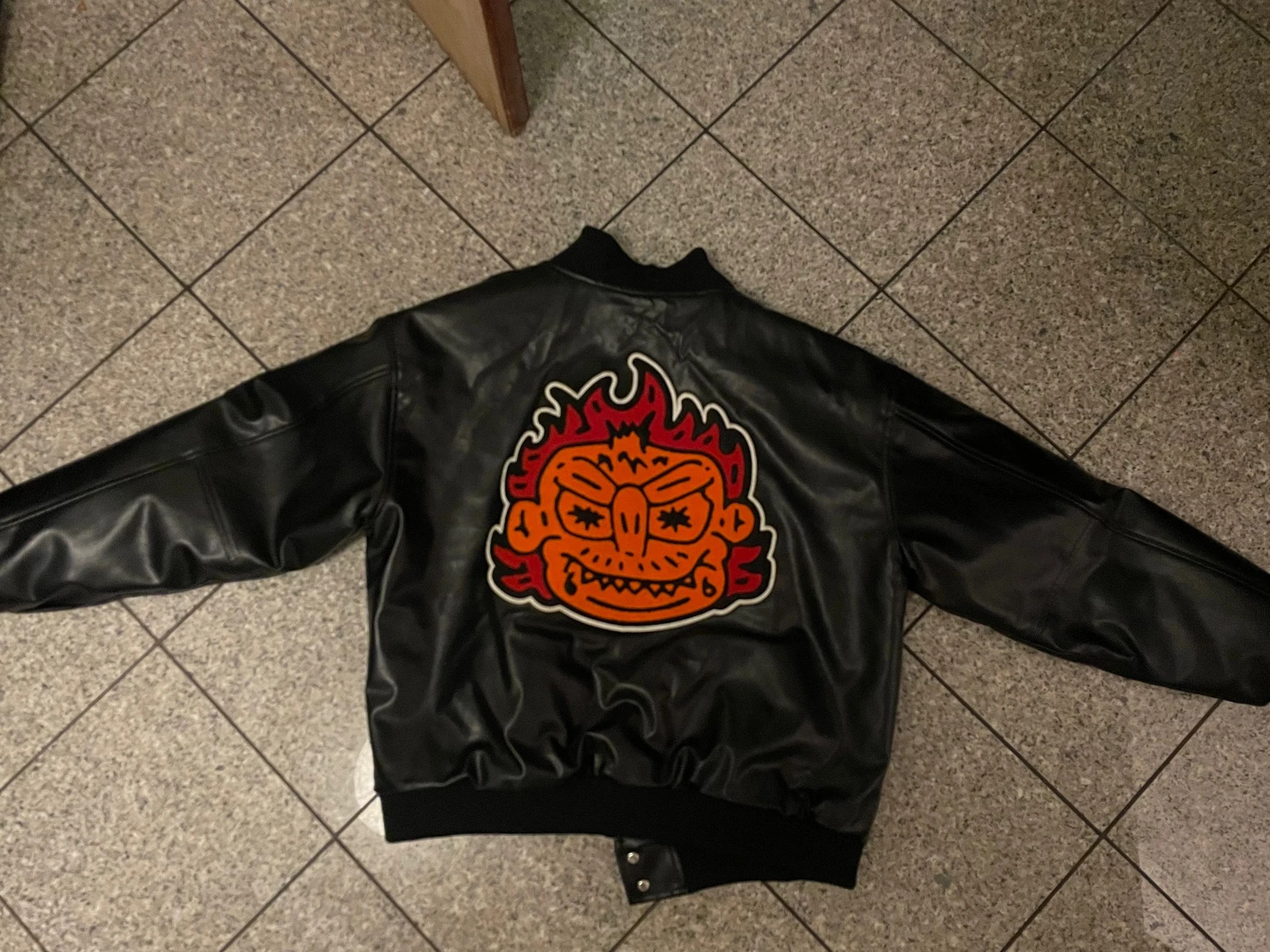 6PM Lederjacke Slawn Collegejacke Vinted