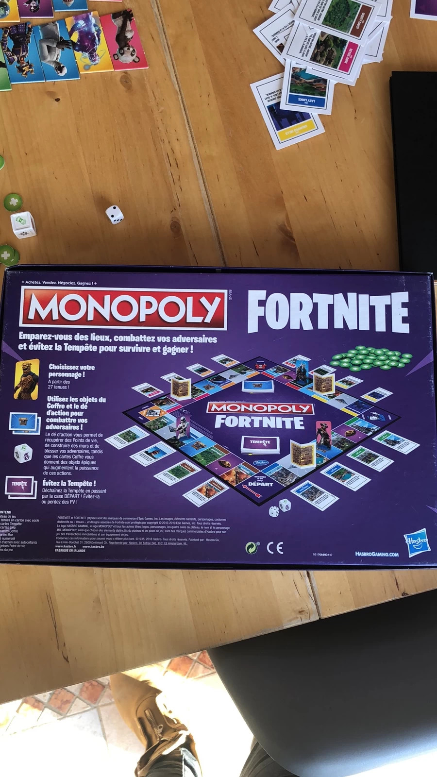 MONOPOLY FORTNITE1. Choisissez votre personnage.