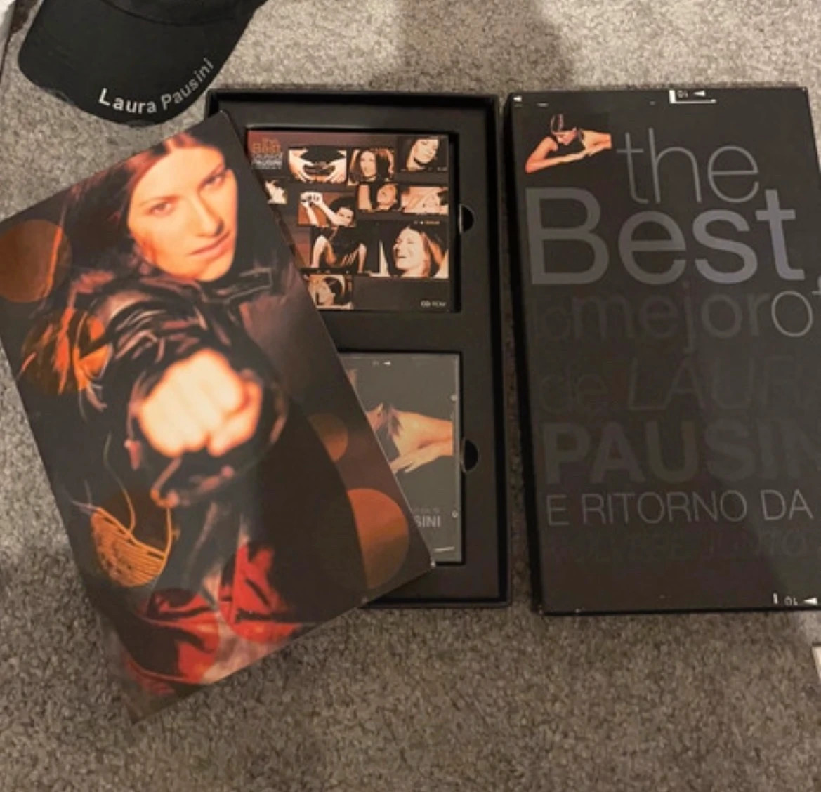 Laura Pausini Limited Edition The Best e Ritorno da Te Box cd e cd rom