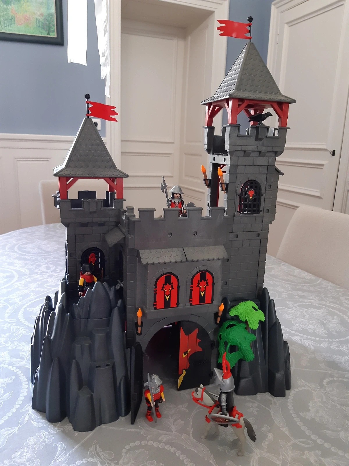 ② Playmobil Knights Château des Chevaliers Dragons – Set 3269 — Jouets