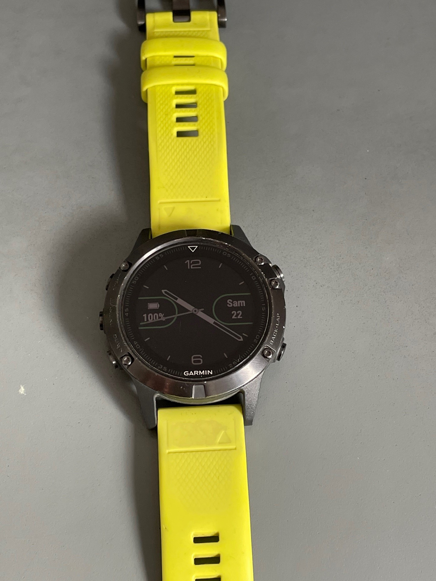 Fenix 5 amp sales yellow