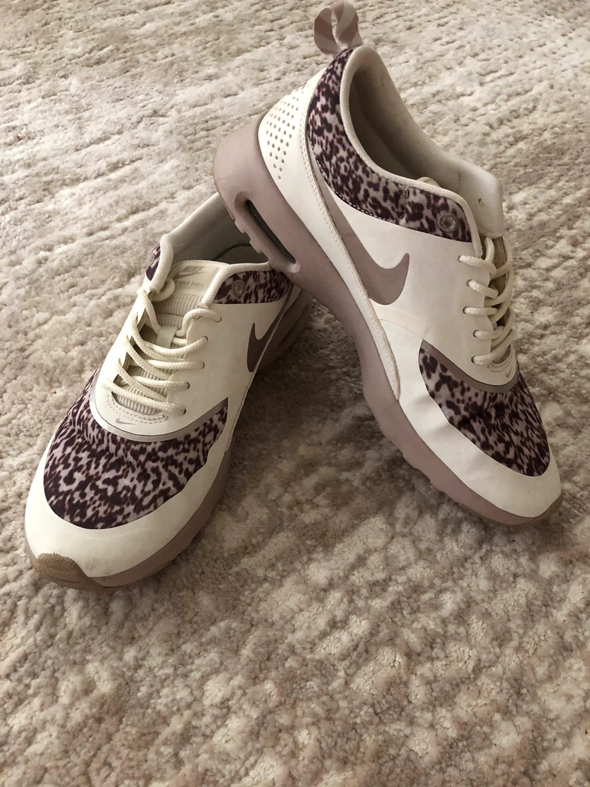 Nike Air Max Thea braun beige gemustert Vinted