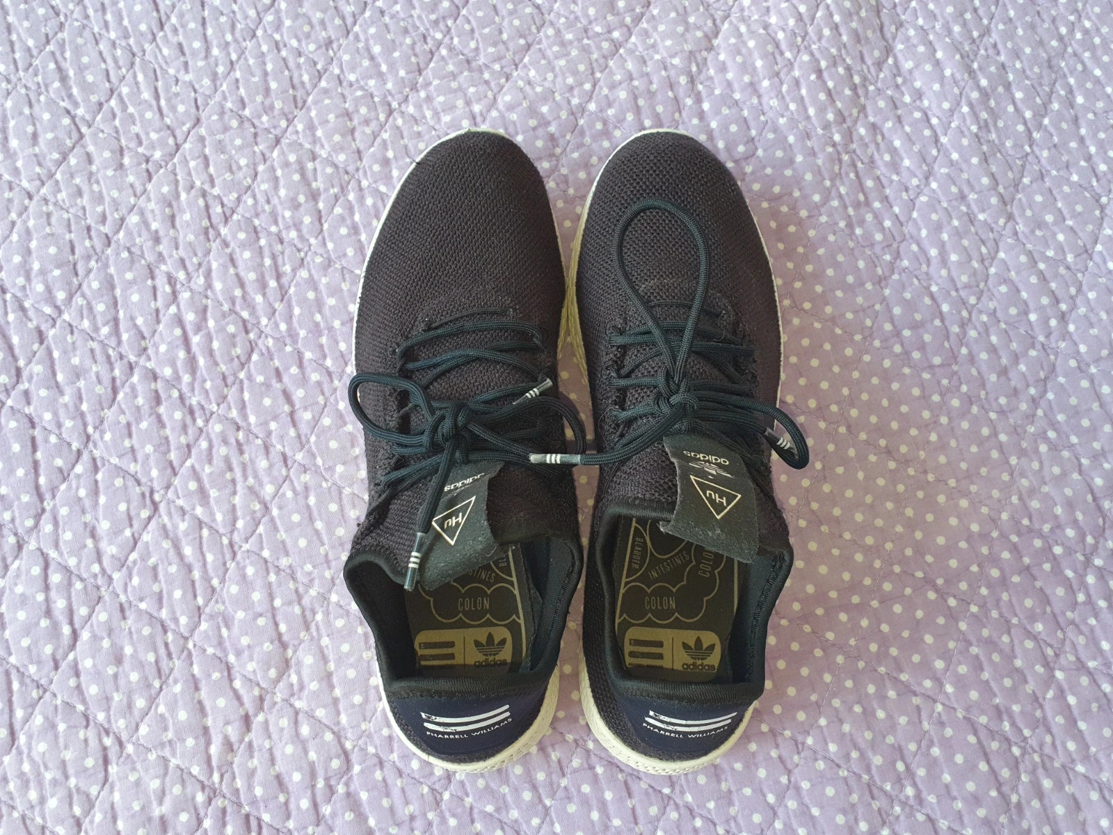 Adidas pw tennis hu v2 black sales