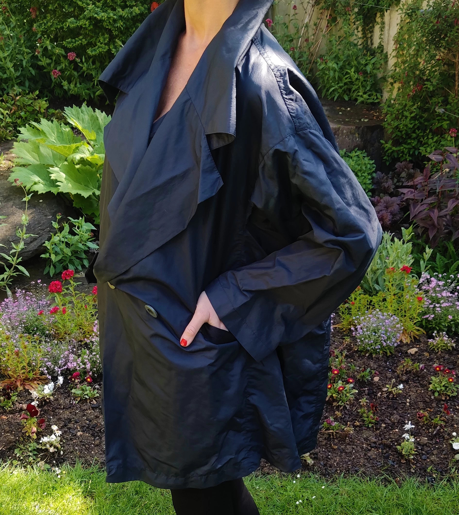 Issey Miyake Vintage Runway 80s 90s Japanese Rain Oversize