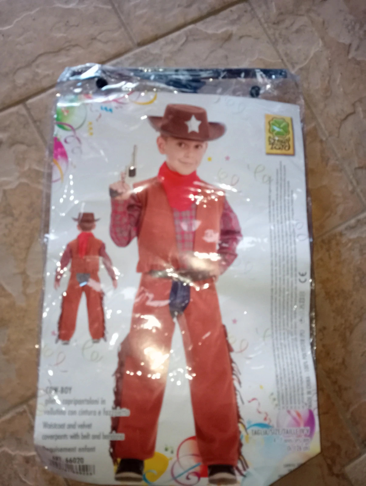 Costume da sceriffo con accessori per bambini