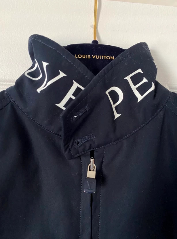 Louis vuitton peace on sale and love jacket