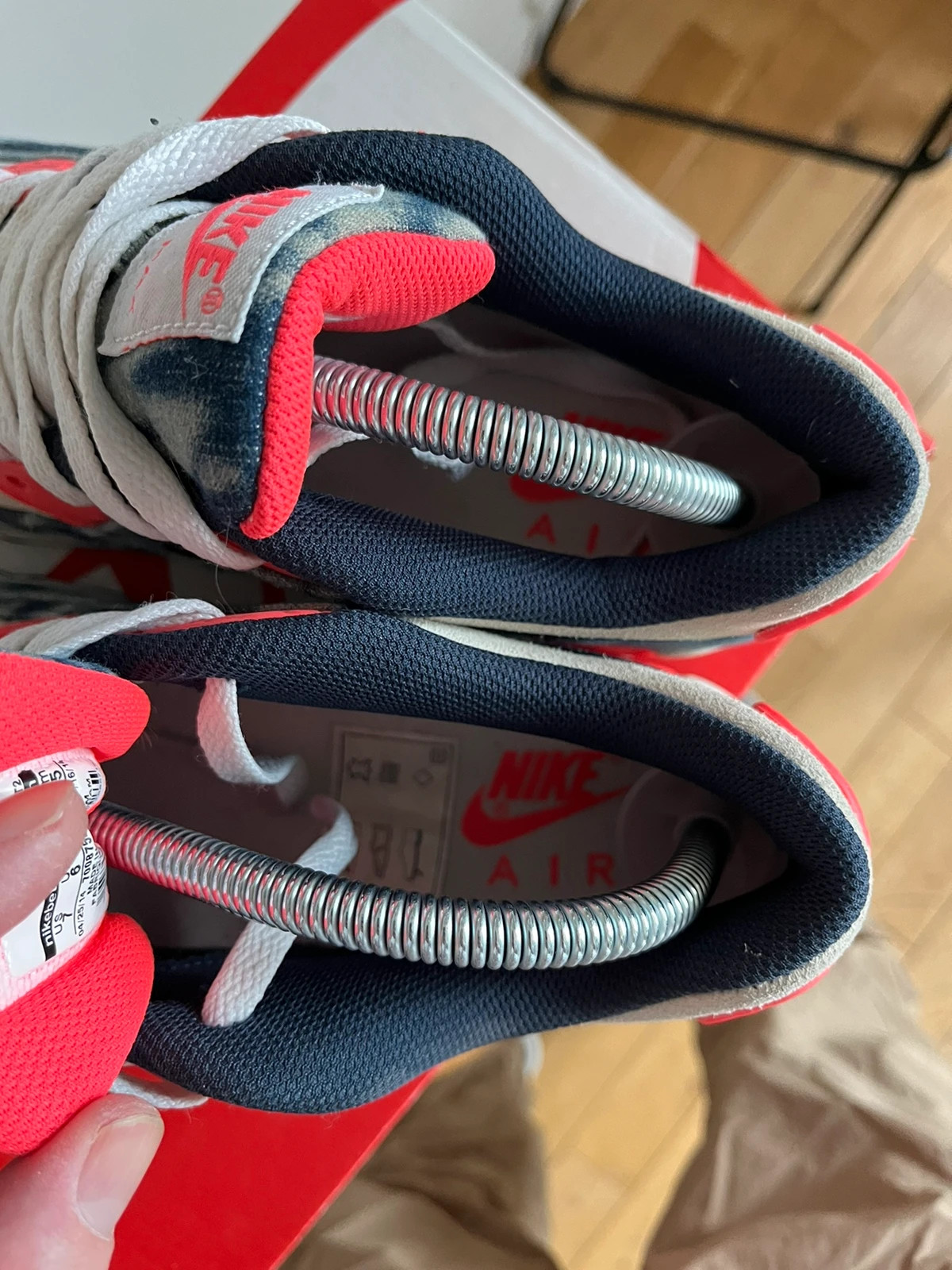 Nike air max 90 infrared bleach denim Vinted