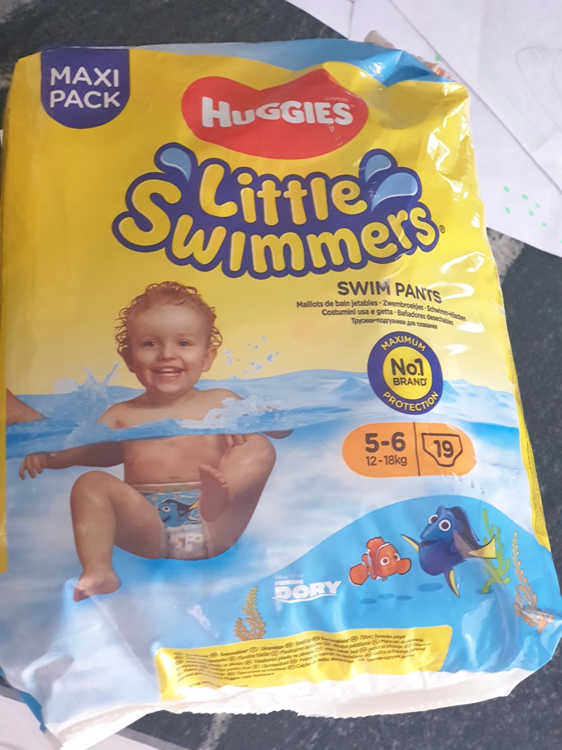 HUGGIES - Couche de bain Taille 5-6 taille 5-6 H…