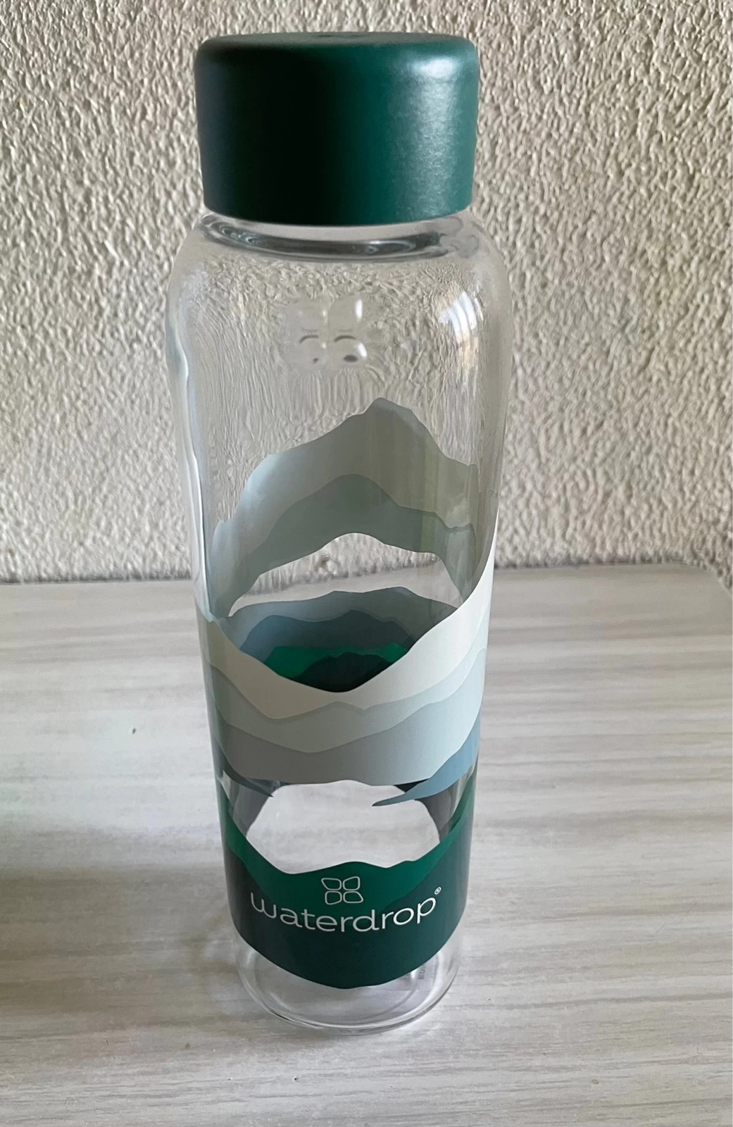 waterdrop® Starter Set Glas - 1 bouteille d'eau 600 ml + 18