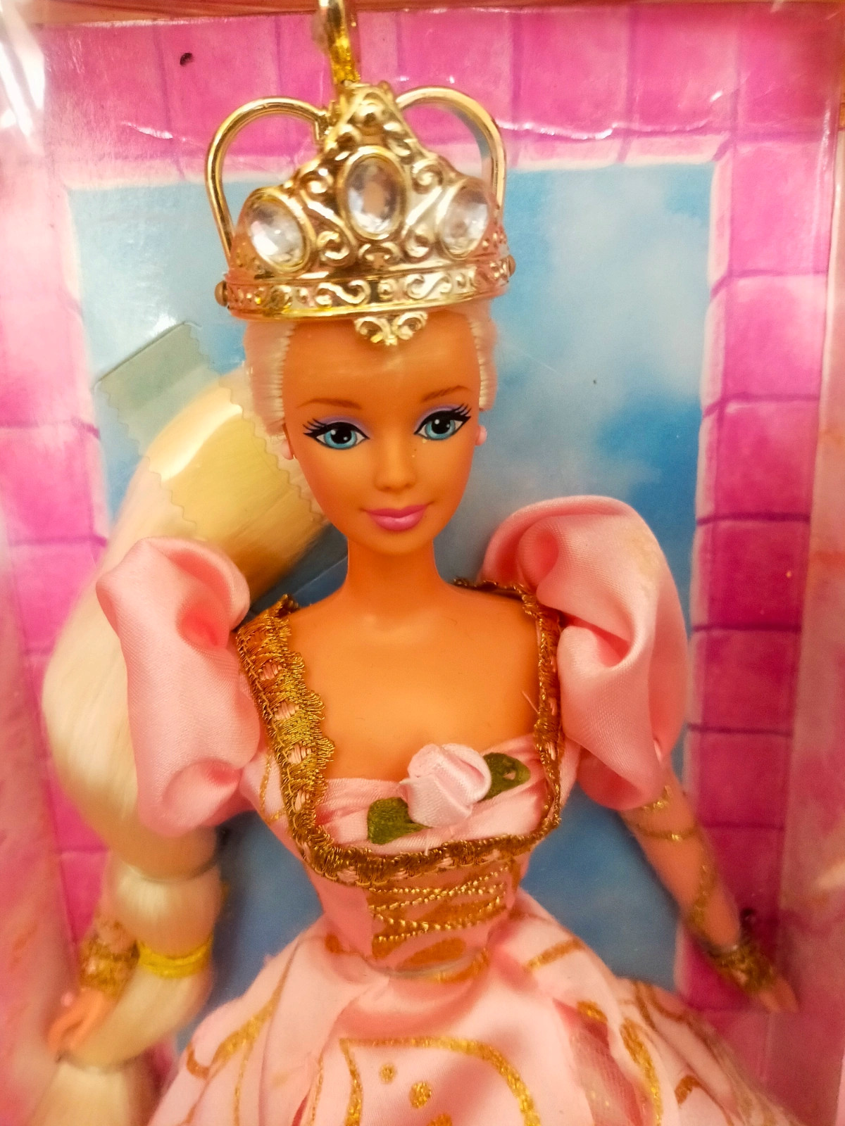 # barbie rare princesse tresse magique
