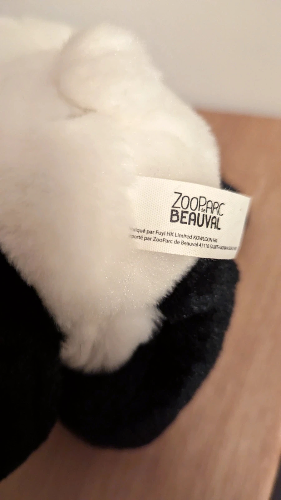 Peluche panda Xie Xie - La Boutique du ZooParc de Beauval