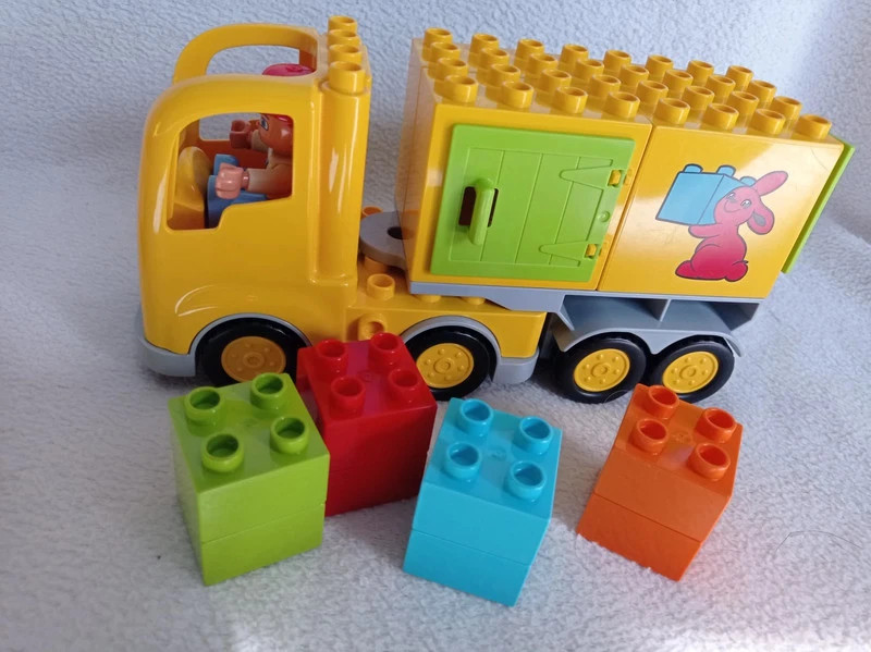 Caisse Lego Duplo 2-5 ans avec notice de construction complète