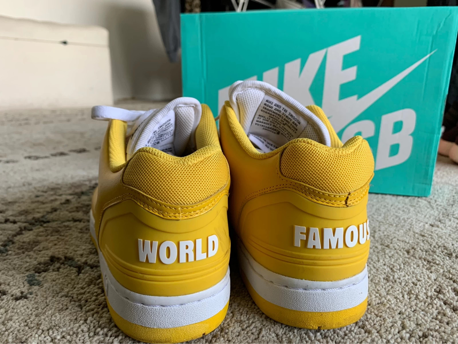 Supreme air sale force 2 yellow