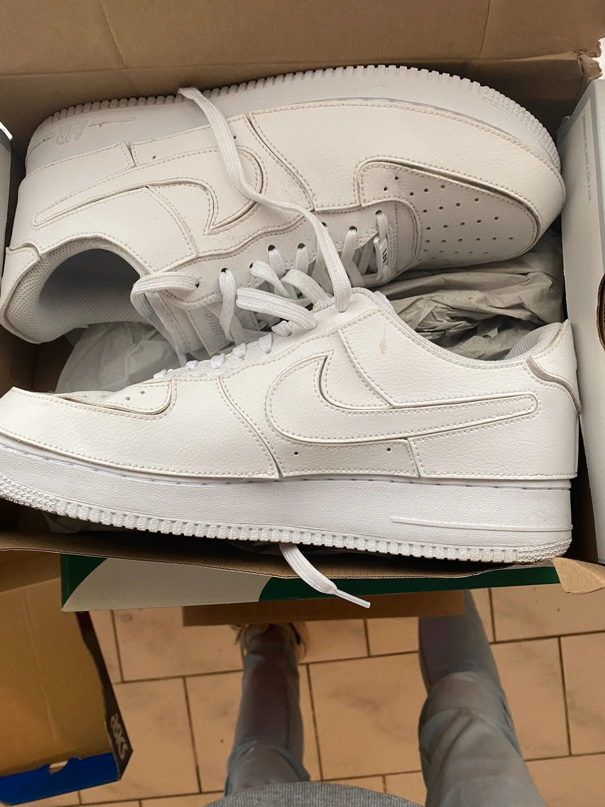 Nike air force velcro cheap