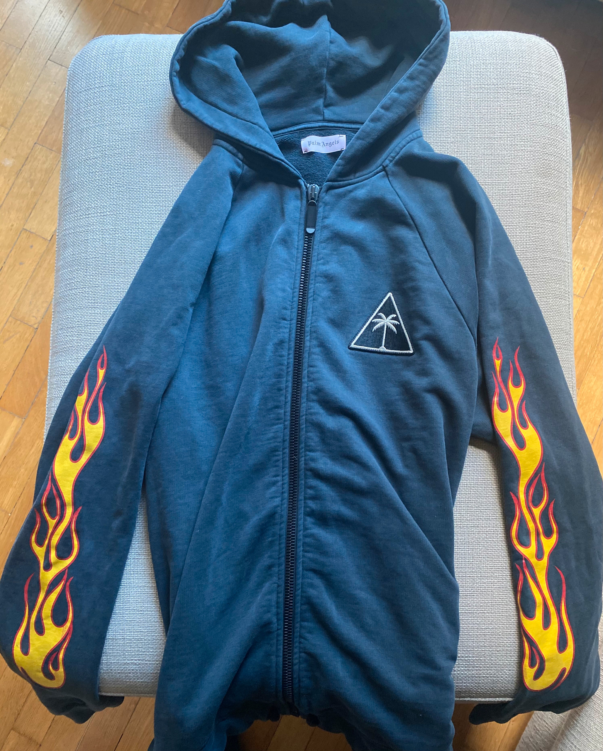 Palm angels clearance felpa fiamme