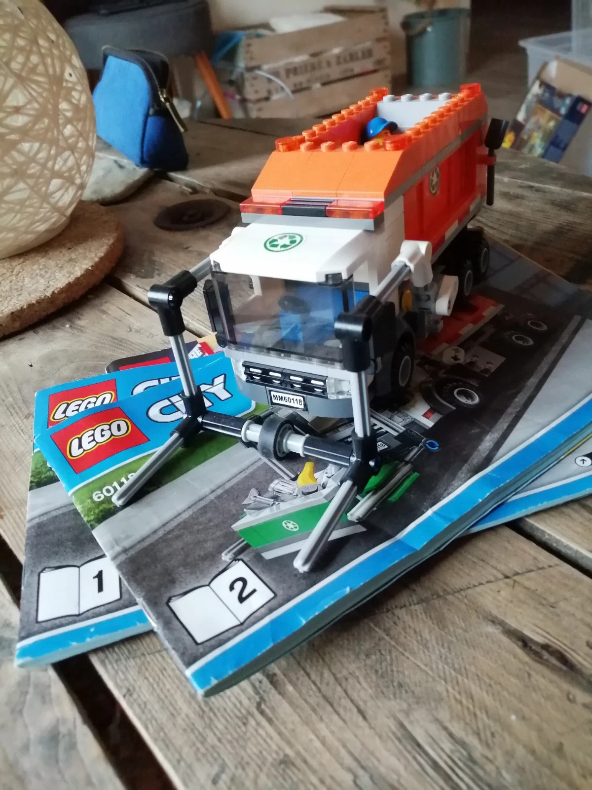 Lego 60118 le camion poubelle