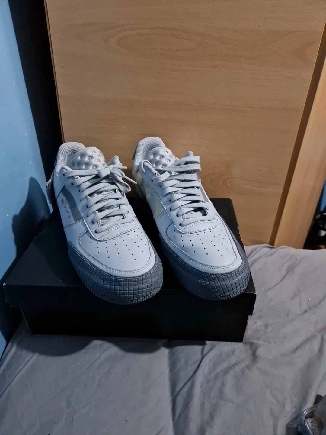 nike air force 1 type Grey Fog Vinted