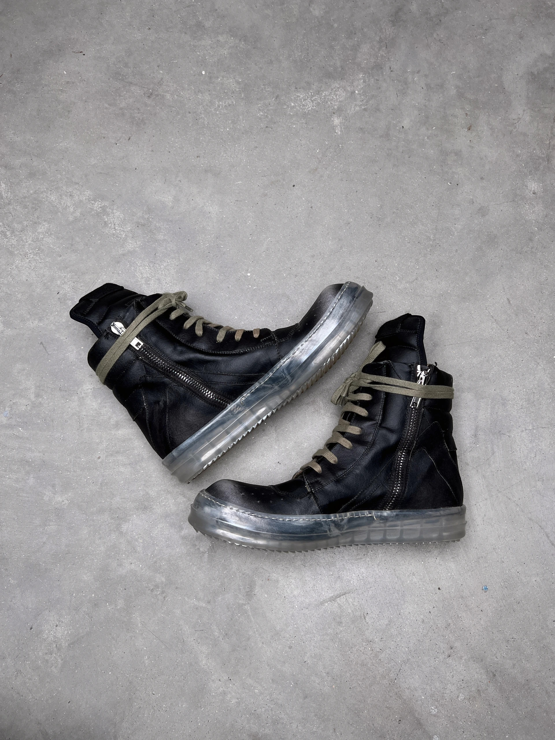 Rick Owens SS19 BABEL Geobasket Black Bluejay | Vinted