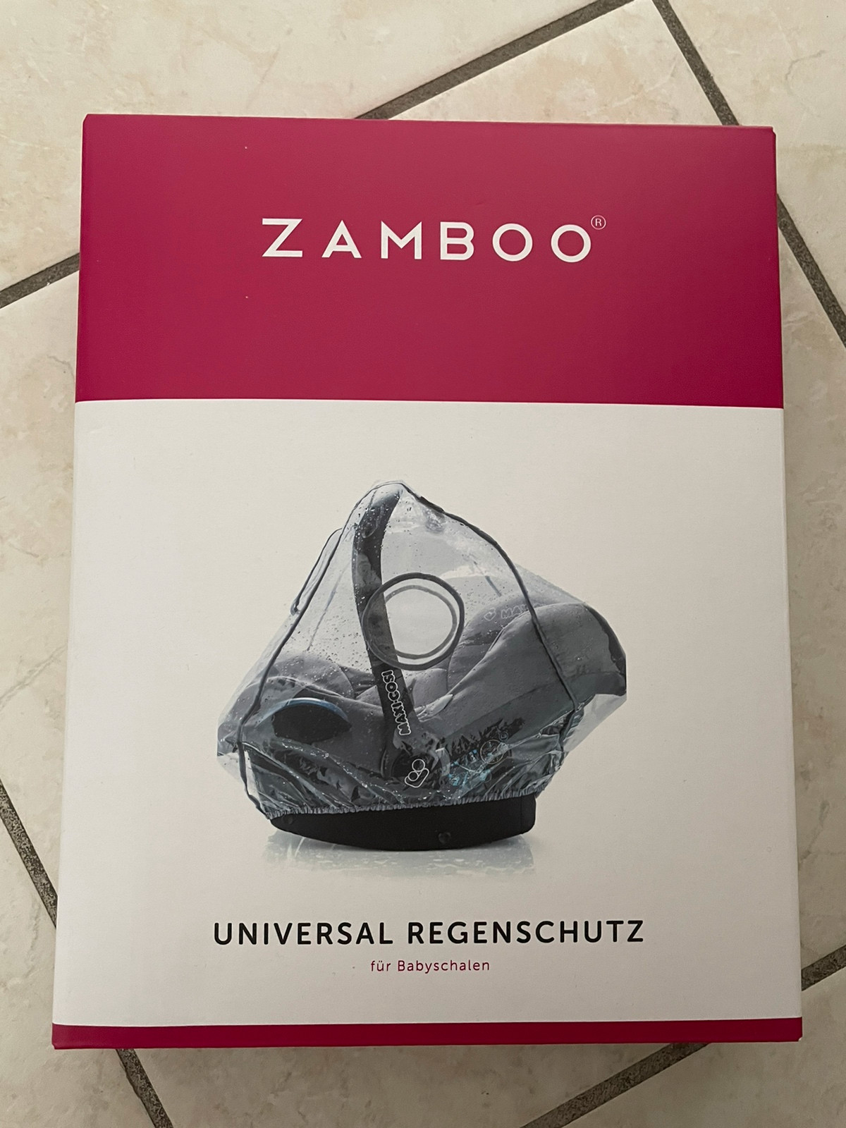 Zamboo Regenschutz für Babyschale