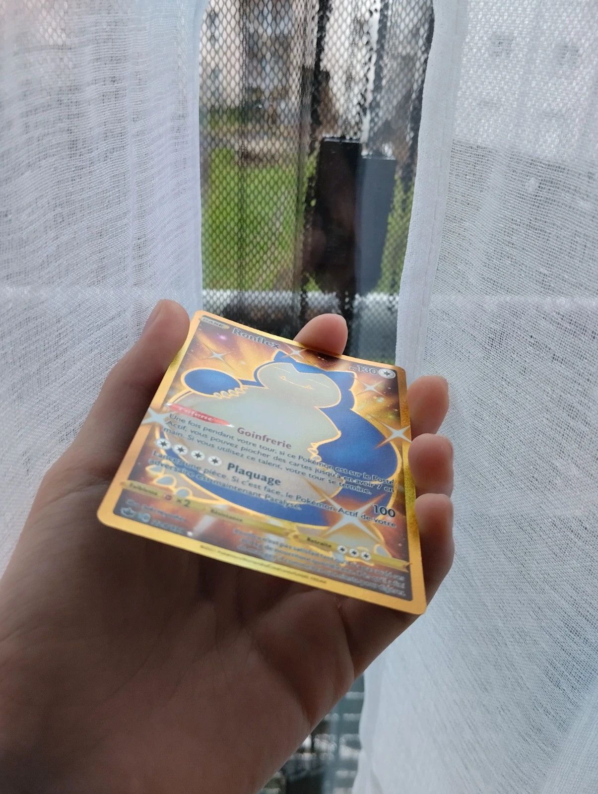 Carte pokémon ronflex secrete