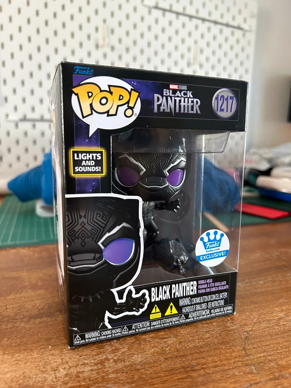 Pop! Lights and Sounds Black Panther