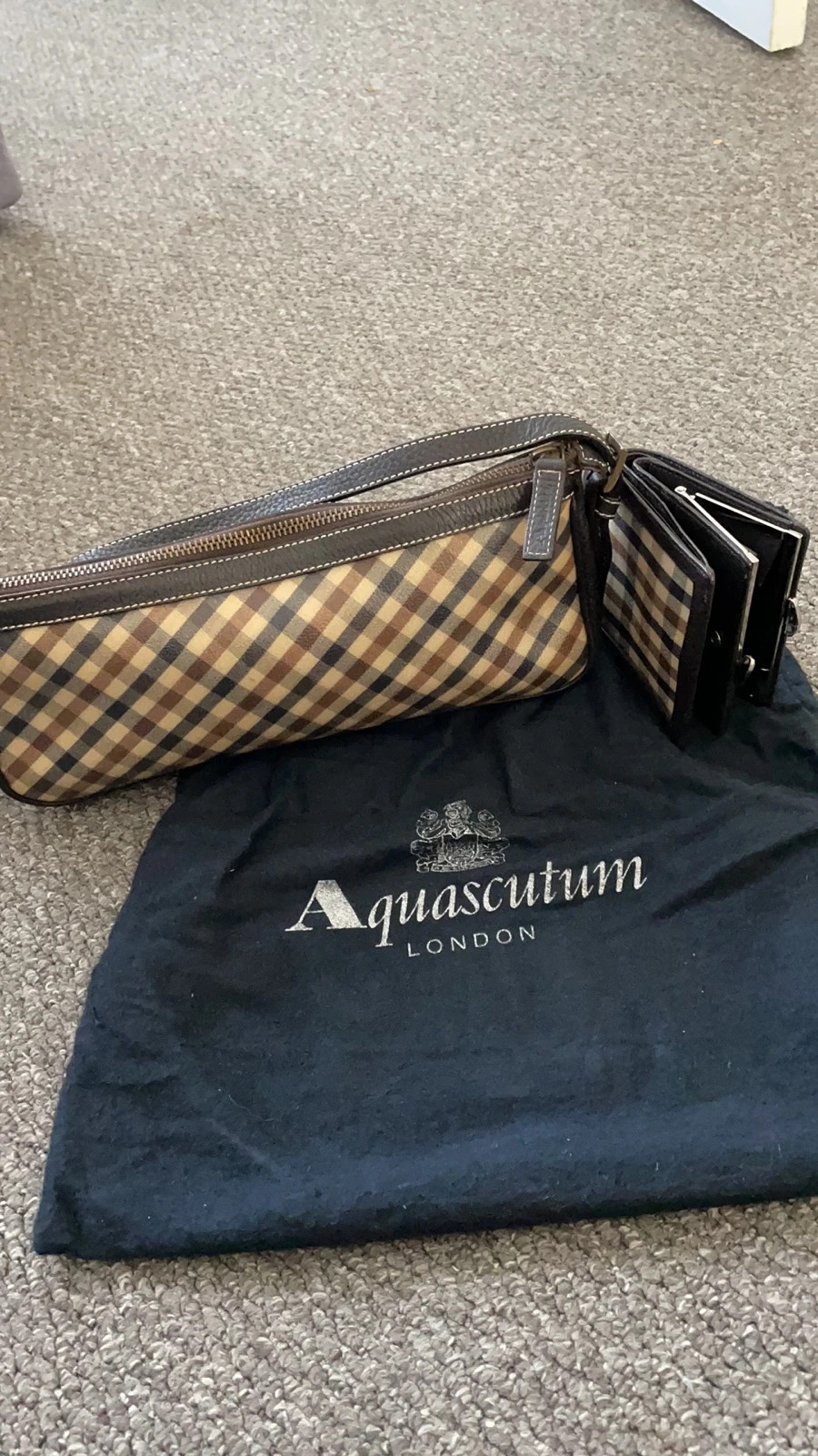 Aquascutum bag and purse Vinted