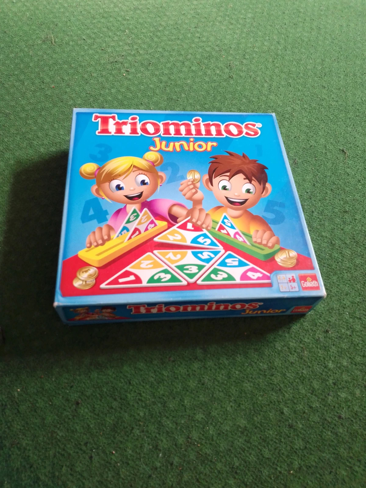 Triomino Junior - Goliath Ed 2010 TBE - Ludessimo - jeux de société - jeux  et jouets d'occasion - loisirs créatifs - vente en ligne