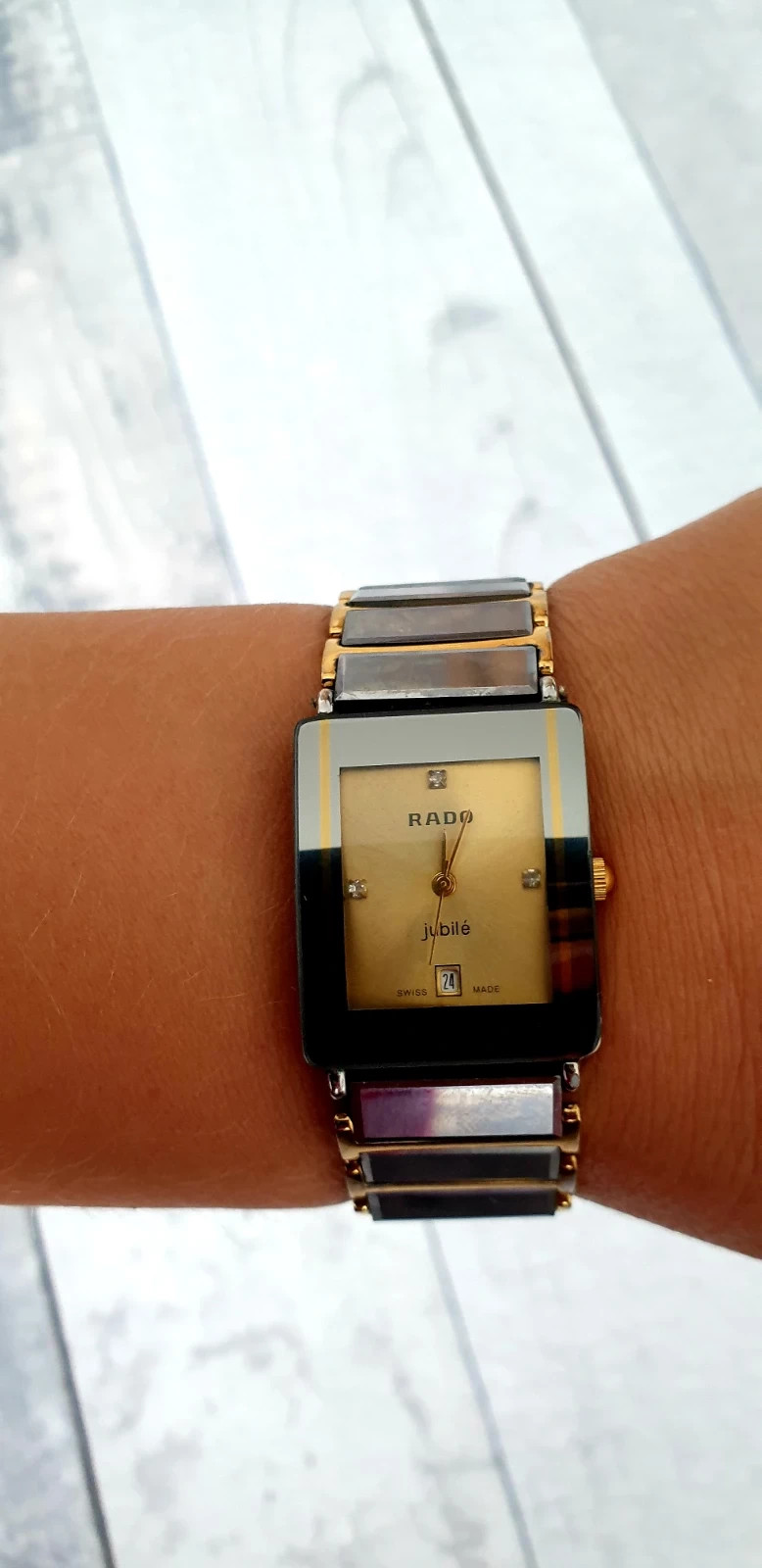 Rado jubile watch gold sale