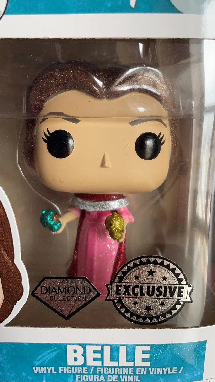 Funko Pop ! Disney La Belle et la Bête Belle #241 (Collection Diamant) 