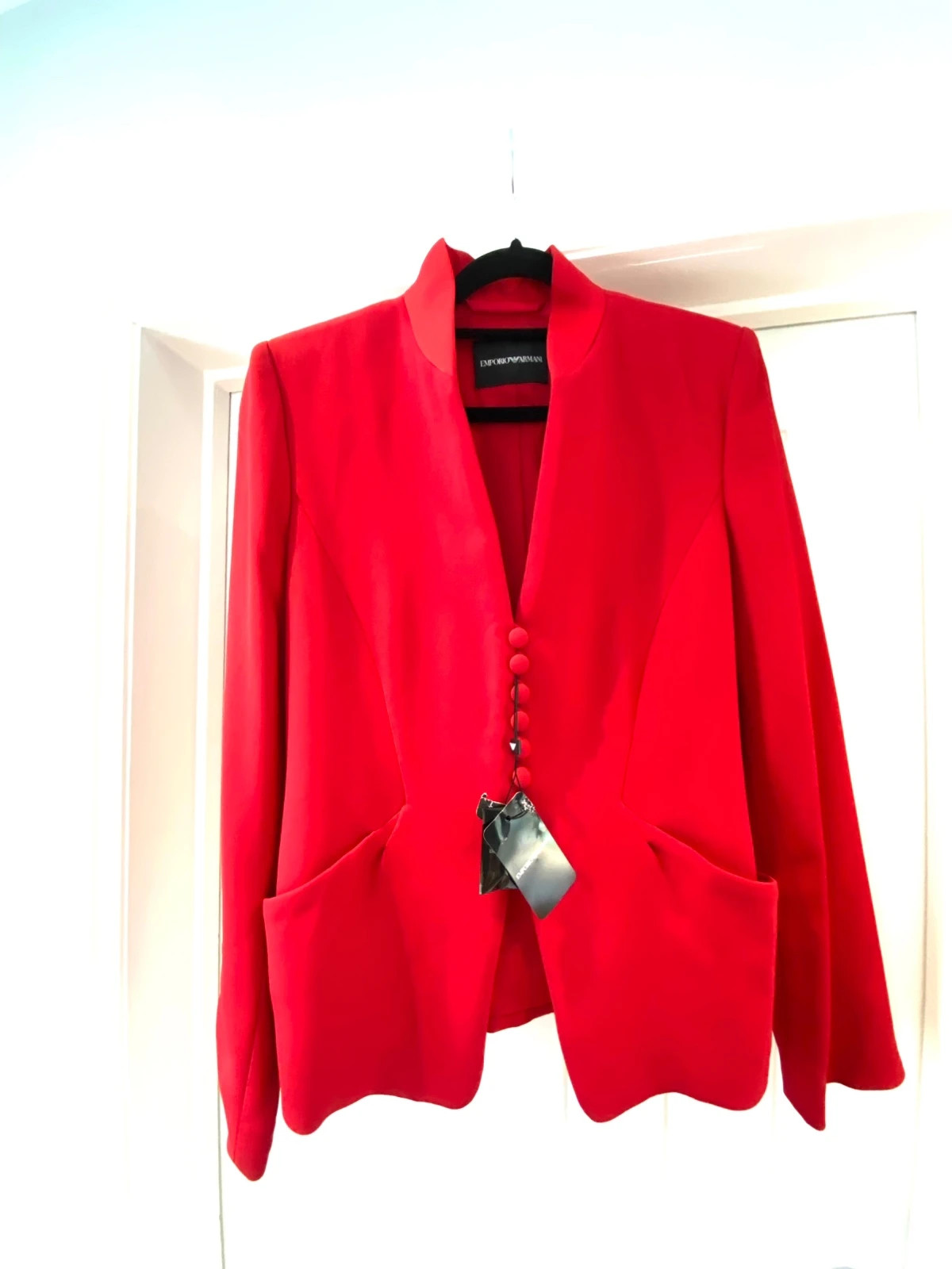 Vintage Authentic Emporio Armani Jacket Bright Red Blazer