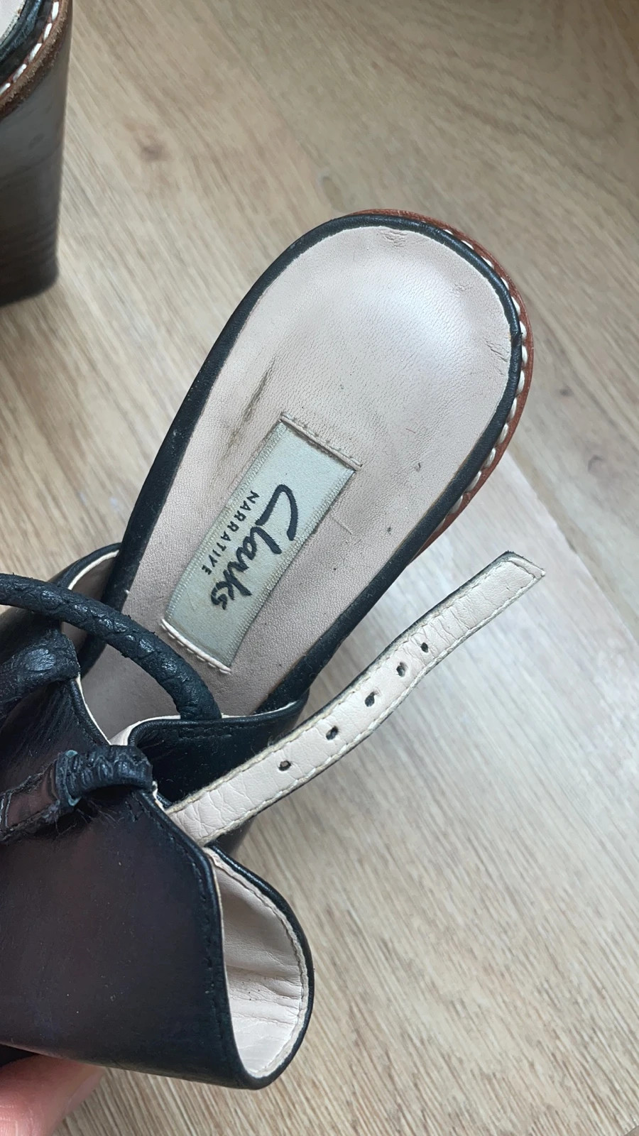 Clarks Narrative peeped toes sandals Vinted