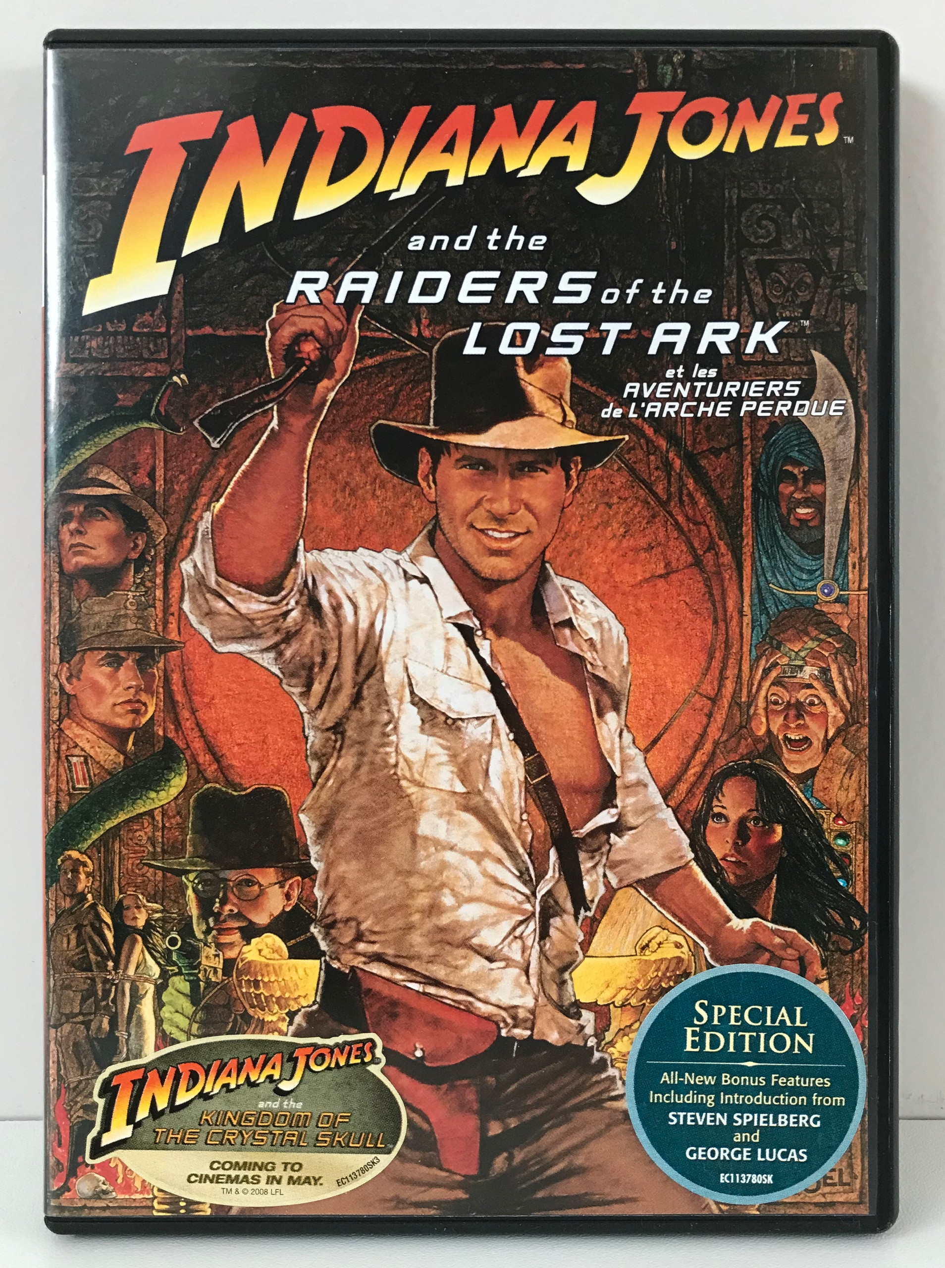 DVD Indiana Jones and the Raiders Of The Lost Ark special