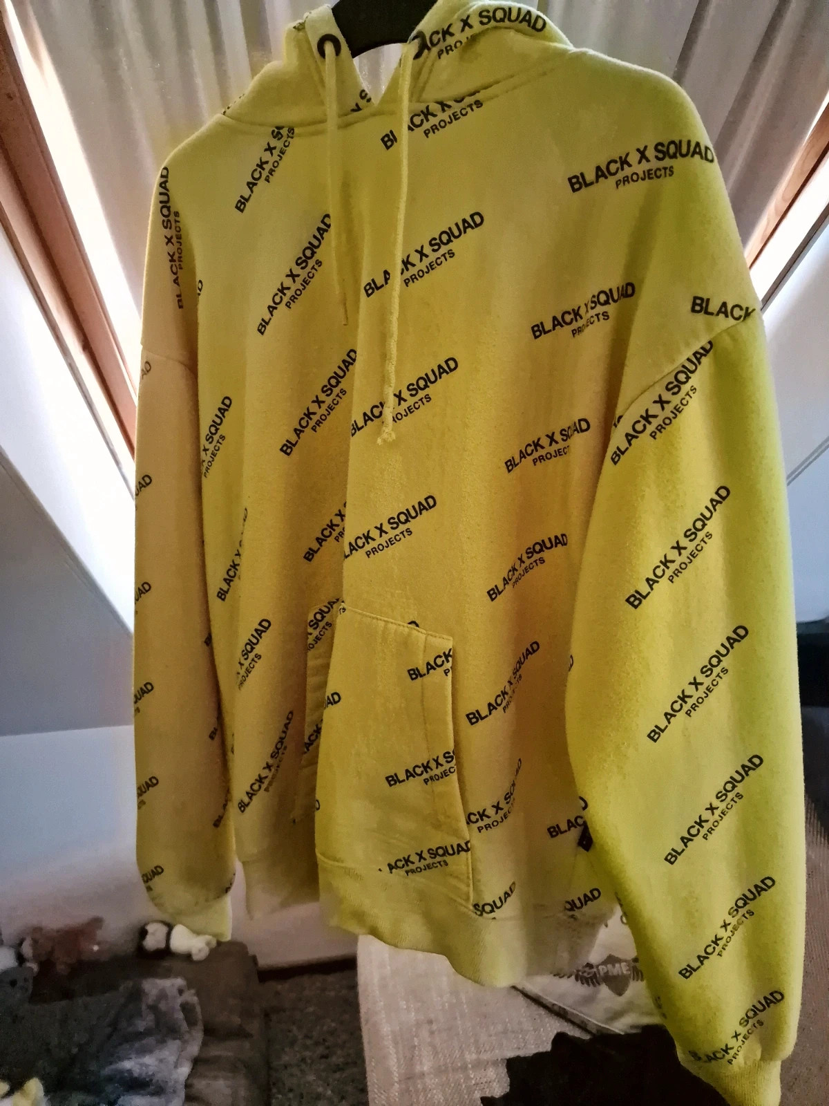 Black x squad projects hoodie hotsell