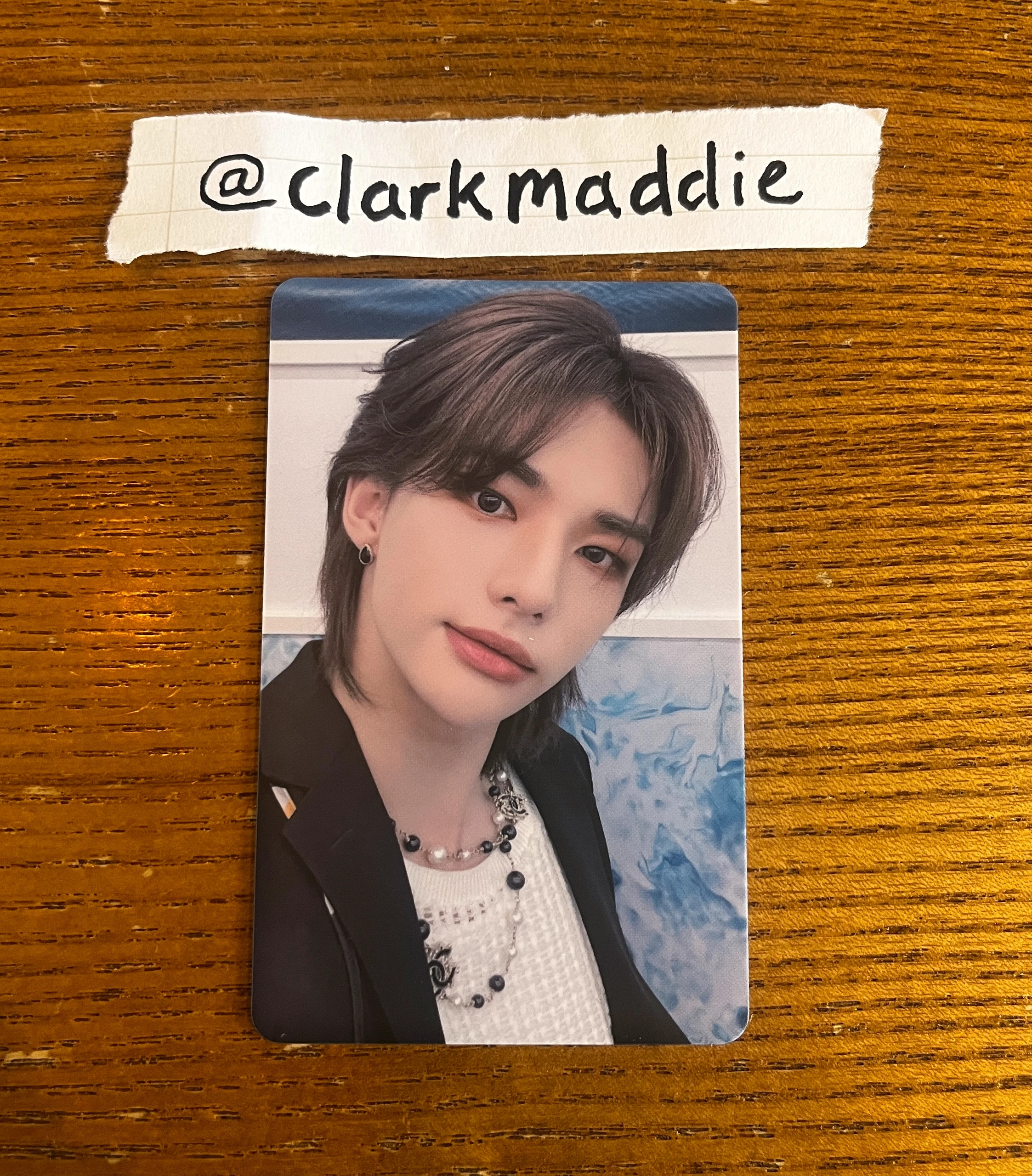 STRAY KIDS - MAXIDENT 2nd Soundwave Lucky Draw PVC PC PHOTOCARDS