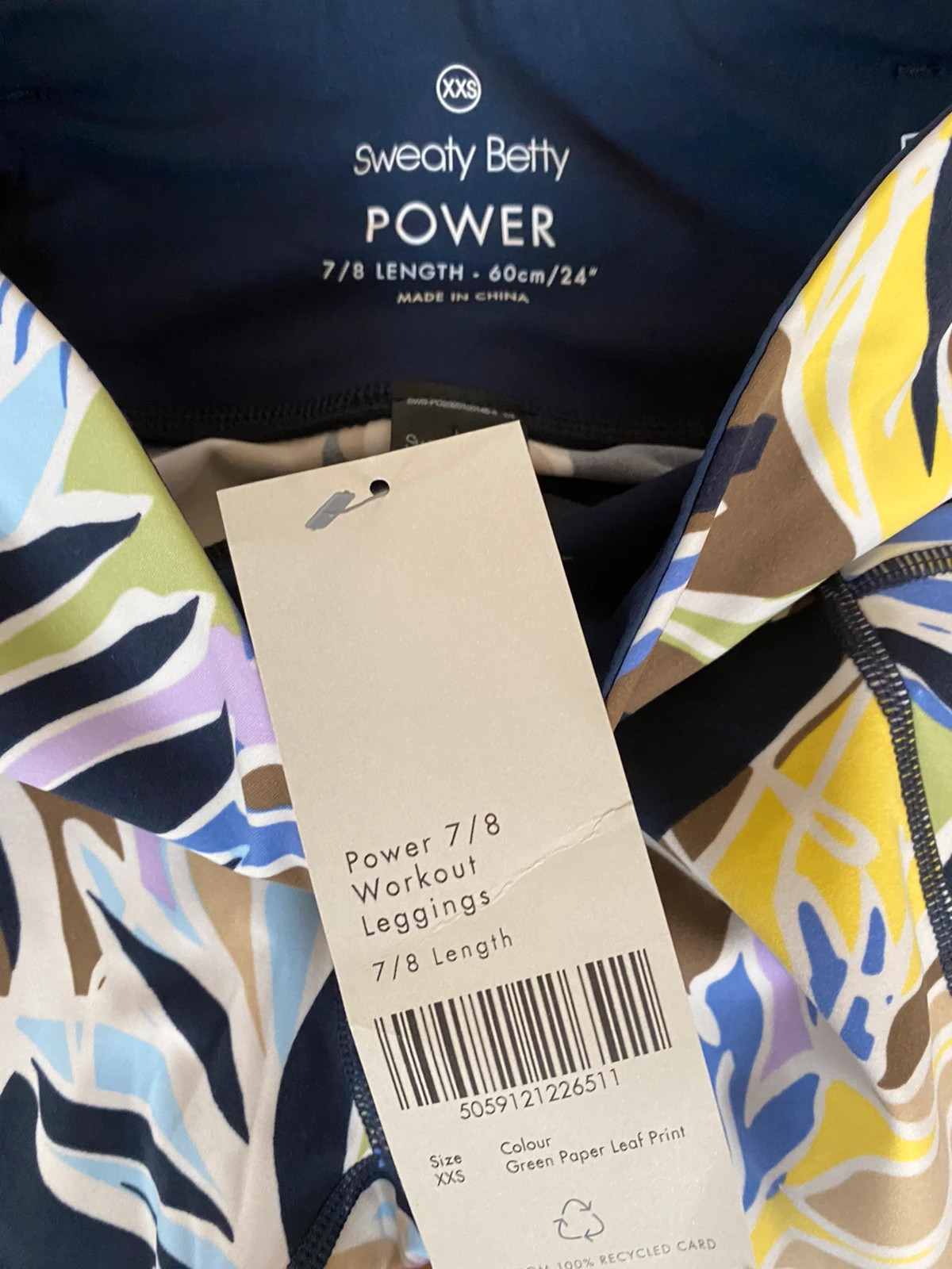 Power 7/8 Workout Leggings - 7/8 Length