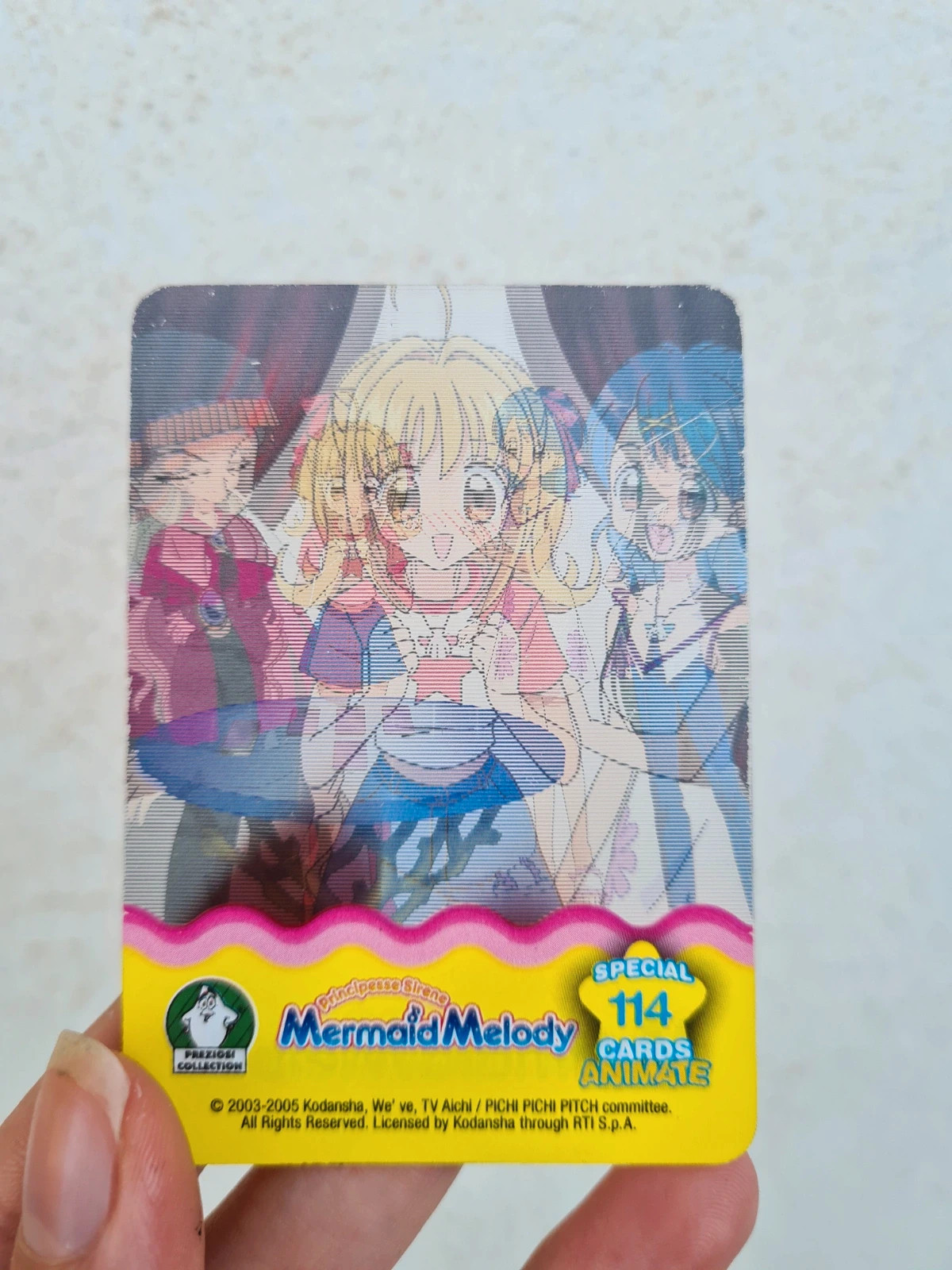 Carte 3d Mermaid Melody principesse sirene 2003-2005