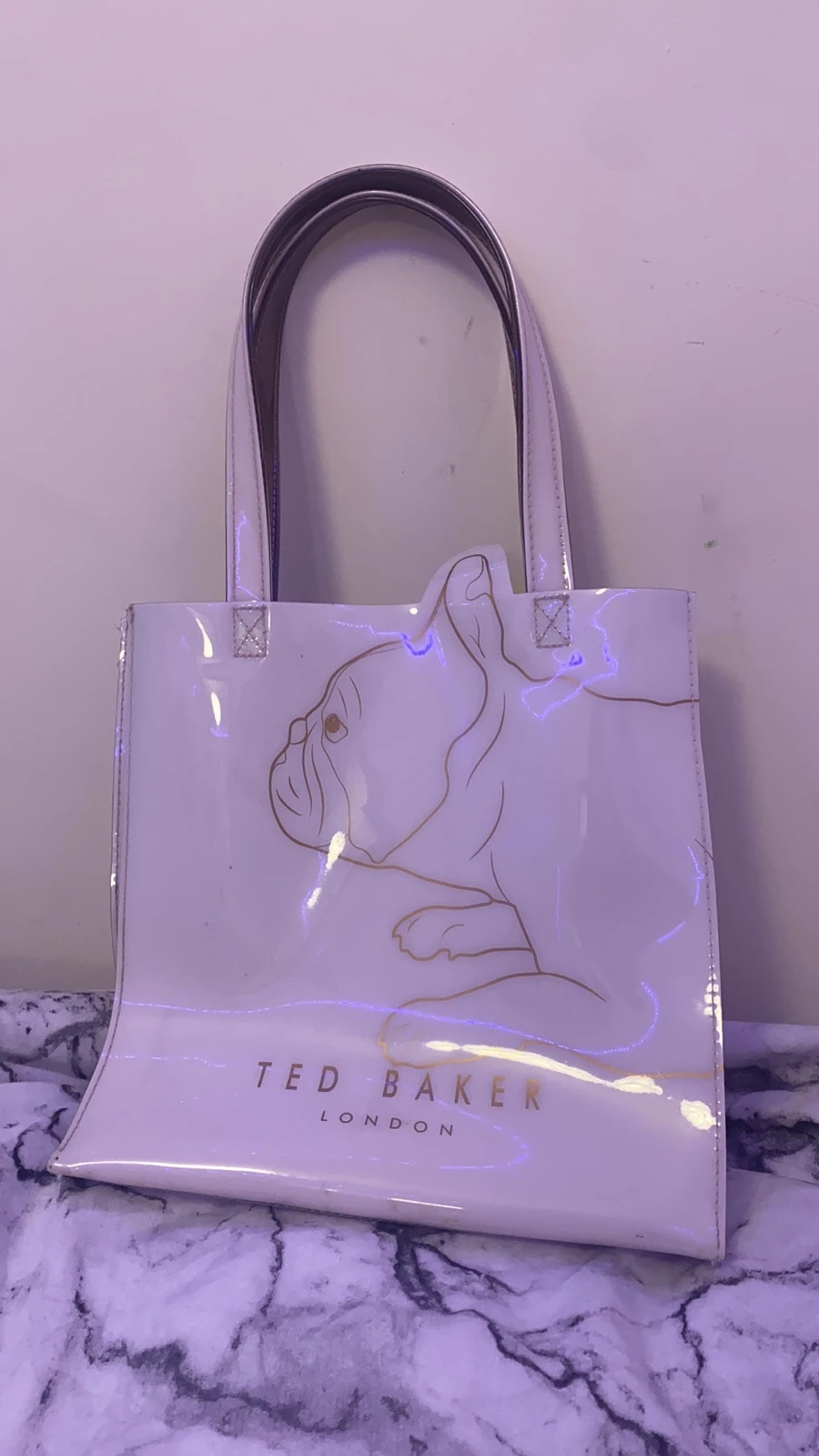 Ted baker french sale bulldog makeup bag