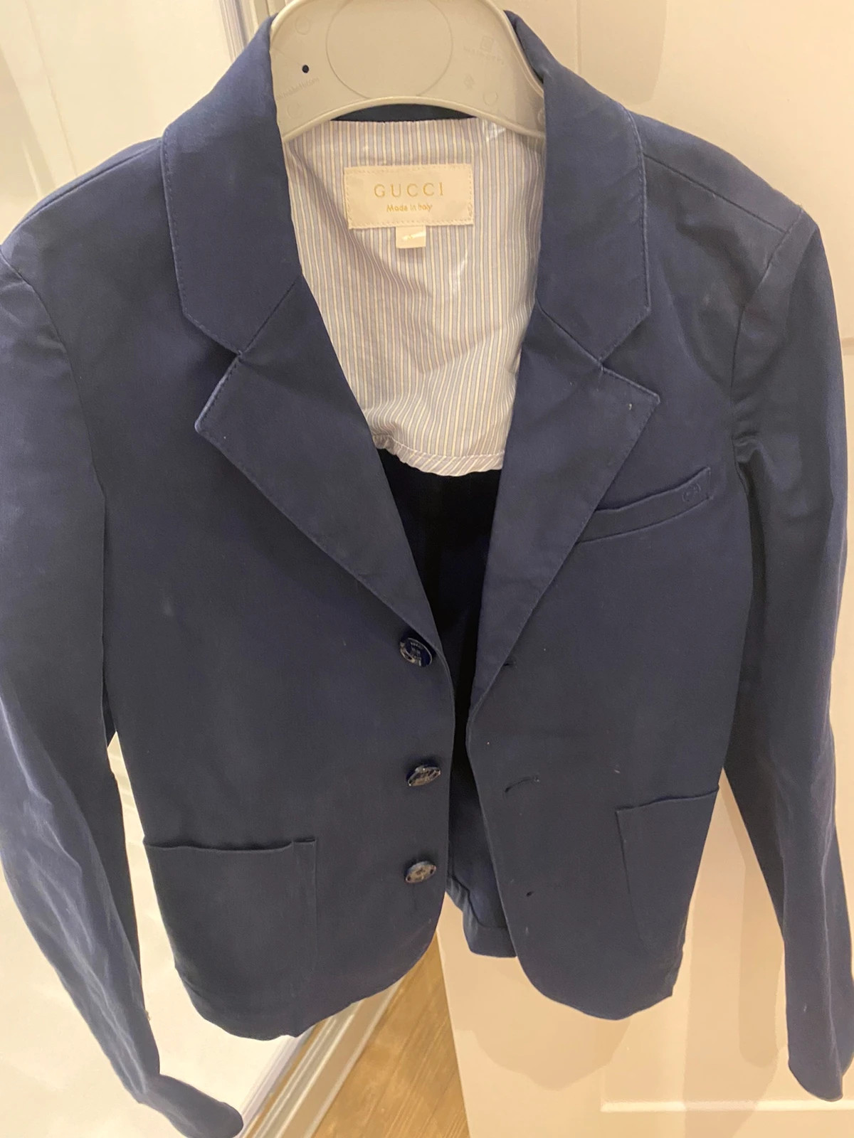 Gucci kids navy blazer Vinted